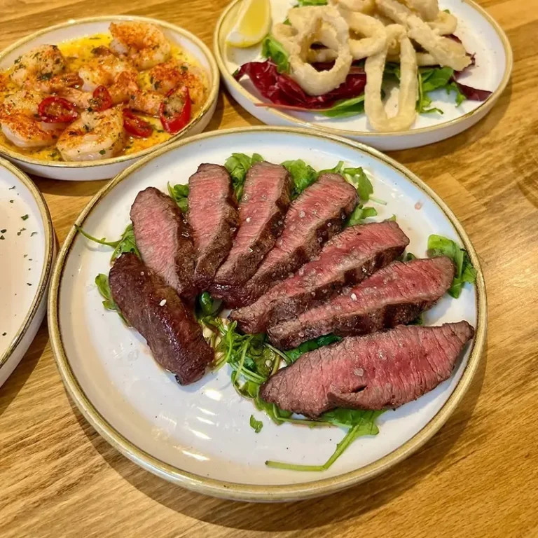 Tapas dish: steak at La Casita Guildford